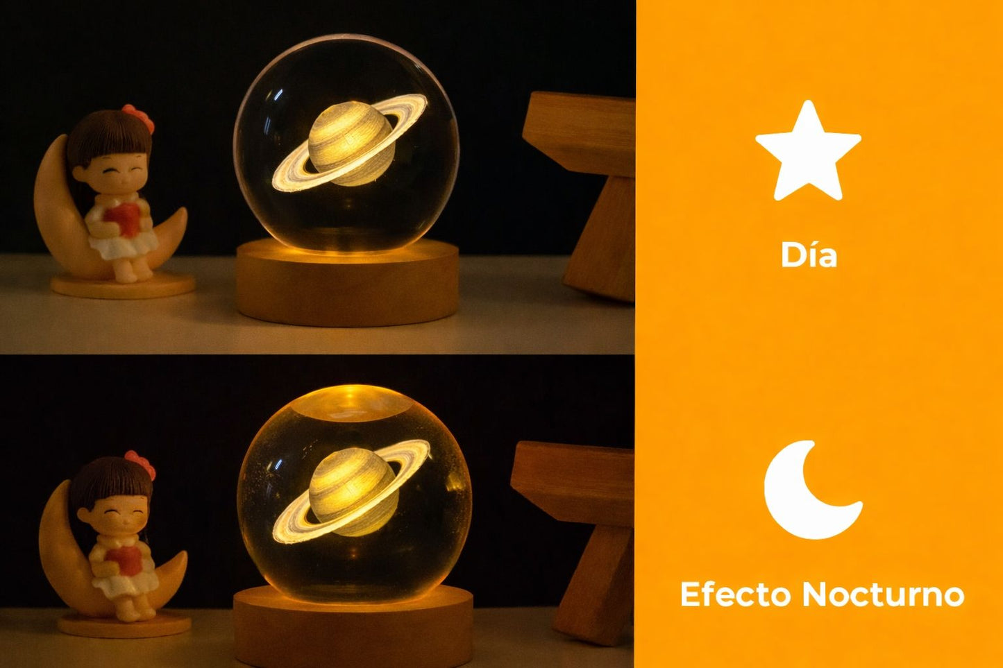 Lámpara Galaxia Giratoria