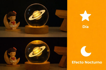 Lámpara Galaxia Giratoria